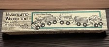 Effort PA Coachworks Toys Vintage Wooden Train Set Sealed