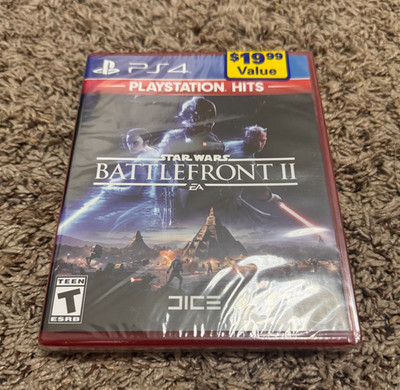 STAR WARS BATTLEFRONT II 2 EA SONY PS4 PlayStation 4 New Sealed 2017