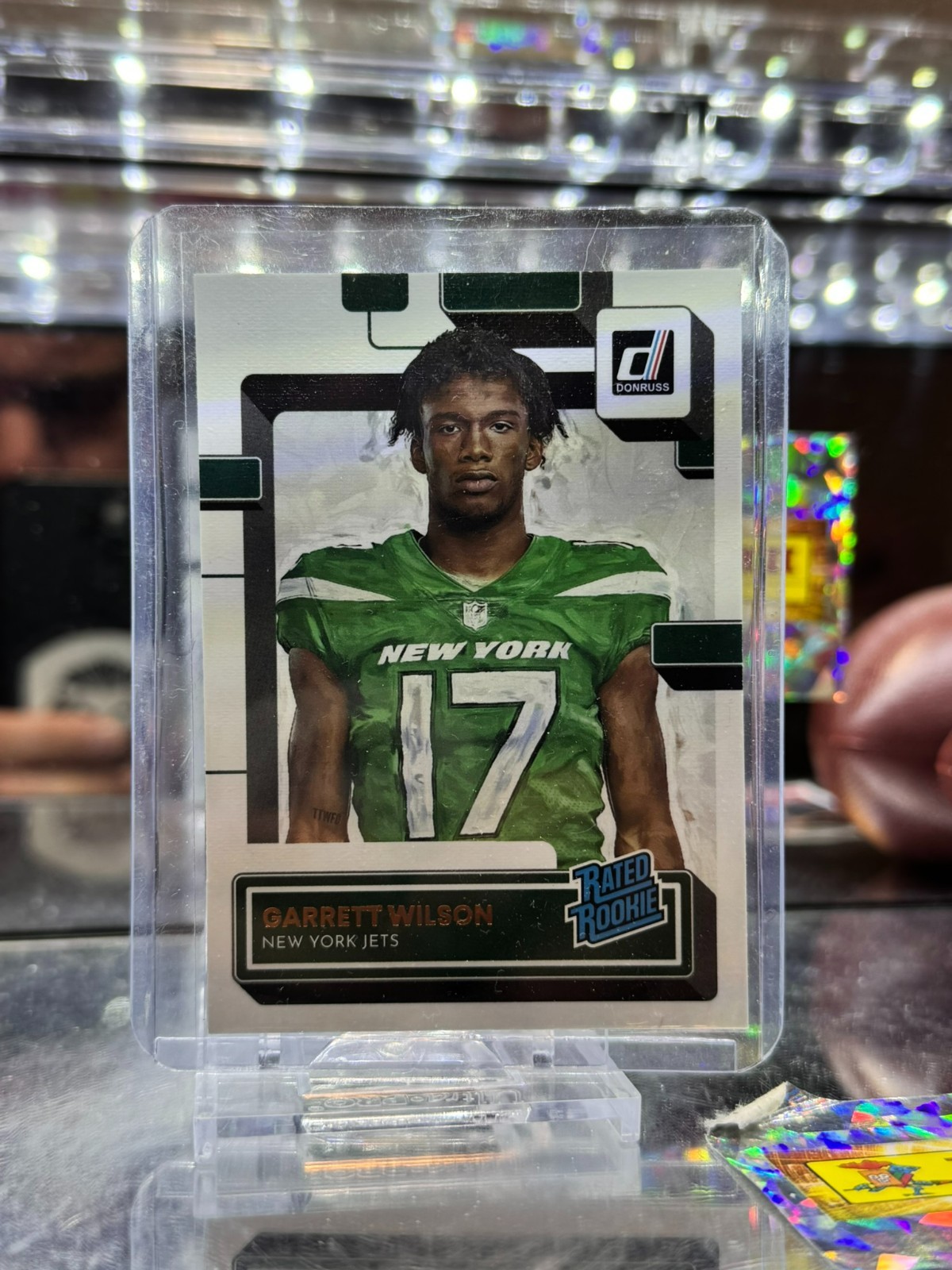 2022 Panini Donruss - Rated Rookie Portrait Garrett Wilson #306 (RC)