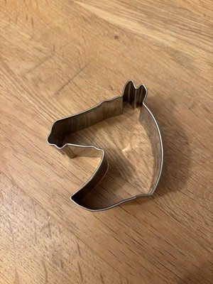 Birkmann rostfrei Ausstechform   Pferd 8,4x5,5cm Plätzchen gebraucht