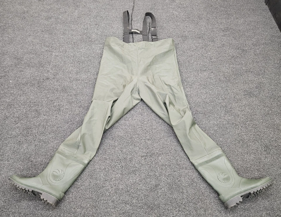 Botas Snowbee clásicas 100 % PVC vadeadores de pecho talla adulto 9 aislantes como se muestra Foto 2 de 4