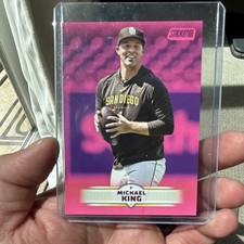Topps 2025 Stadium Club Michael King Pink Parallel #128 San Diego Padres