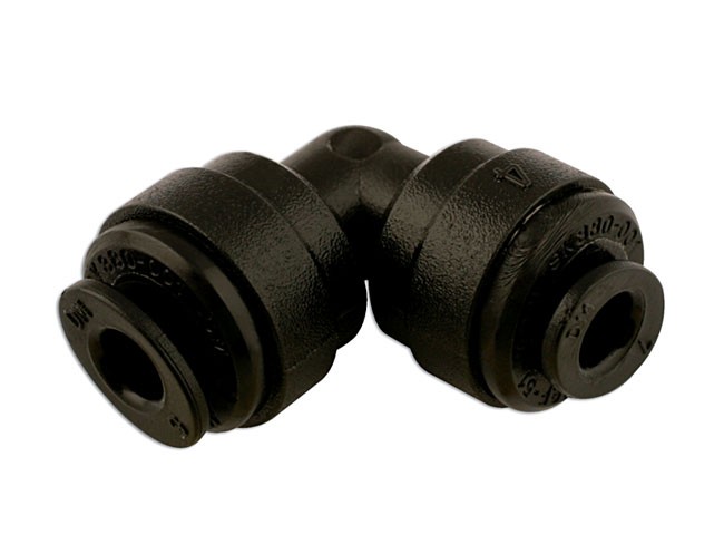 CONNECT 31047 Push-Fit Elbow Union 5 Pieces 12mm Equal Inlet Plastic Coupling