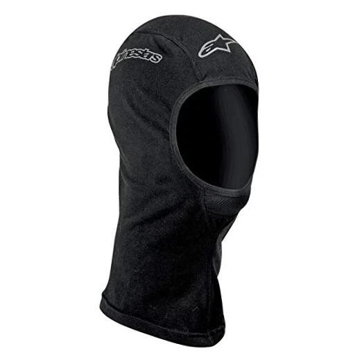 mens Open Face Balaclava One Size Black