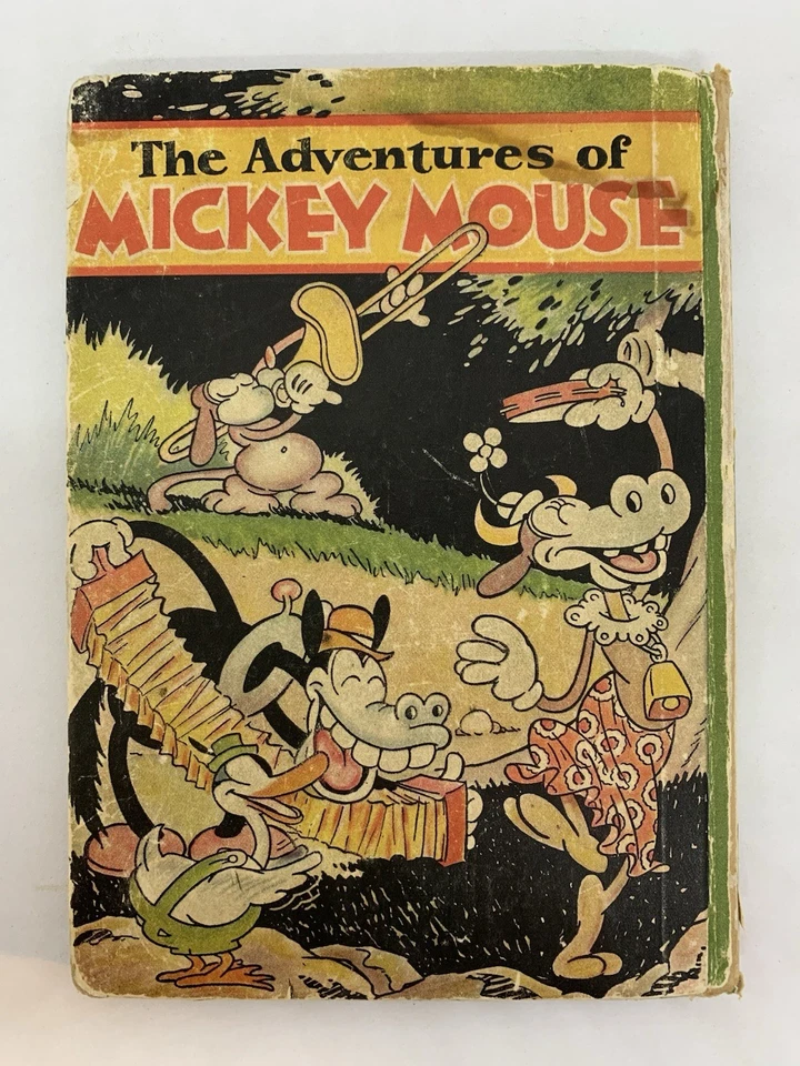 1931 Las aventuras de Mickey Mouse Walt Disney Productions primera edición Foto 2 de 4