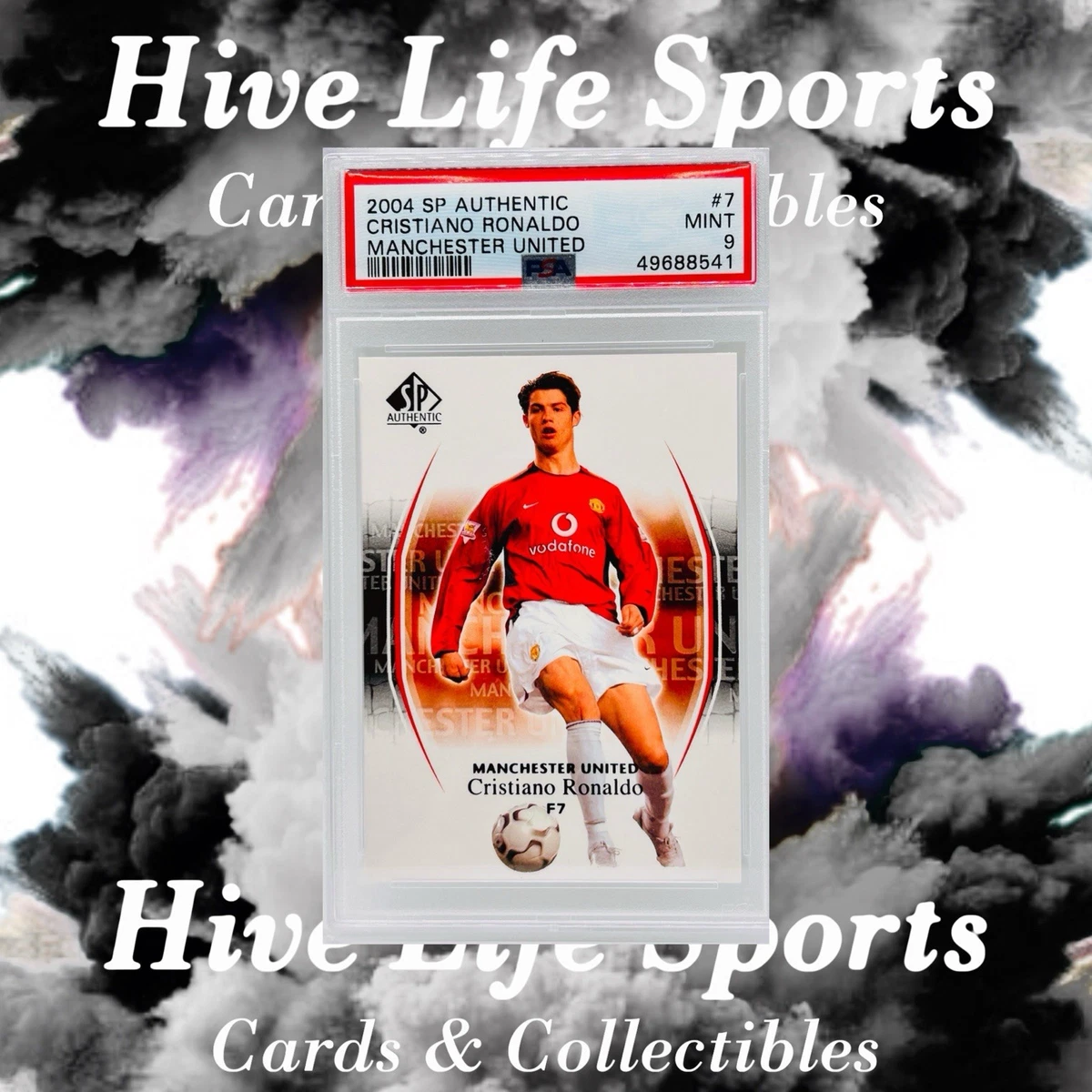 2004 SP Authentic Manchester United Cristiano Ronaldo #7 for sale