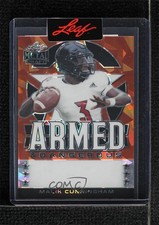 2022 Leaf Metal Draft Armed & Dangerous 1/1 Malik Cunningham #AD-MC1 a8x
