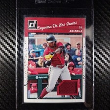 2023 Panini Donruss MBL Baseball #90M-DS Deyvison De Los Santos Relic