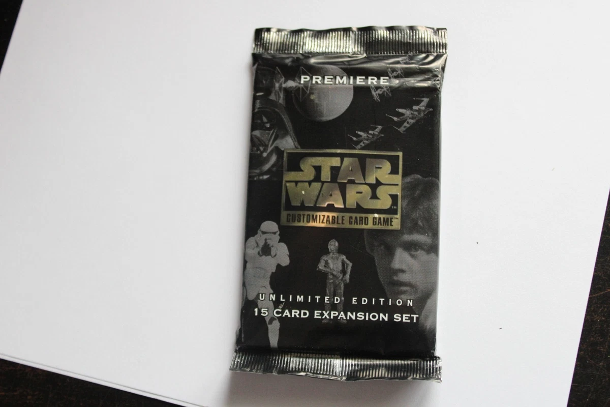 Star Wars CCG Sealed Collectible Card Game Packs for sale - eBay