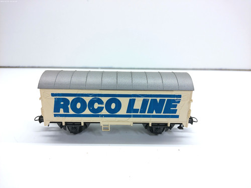 Roco H0 gedeckter Güterwagen "ROCO LINE" - ohne OVP # 6720 | Zustand: Gebraucht