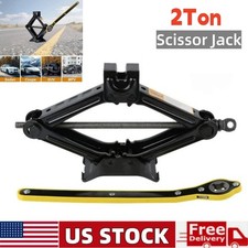 Scissor Jack 2 Ton Car Jack Kit Tire Changing Kit With Wrench For Car Suv Mpv Scissor Jack 2 Ton Car Jack Kit Tire Changing Kit With Wrench For Car Suv Mpv