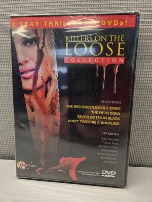 Killers on the Loose Collection DVD Red Queen Kills Italian Horror Giallo SEALED