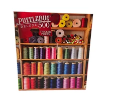 Puzzlebug Sewing & Crafting Supplies - 500 Pieces Deluxe Jigsaw Puzzle Brand New