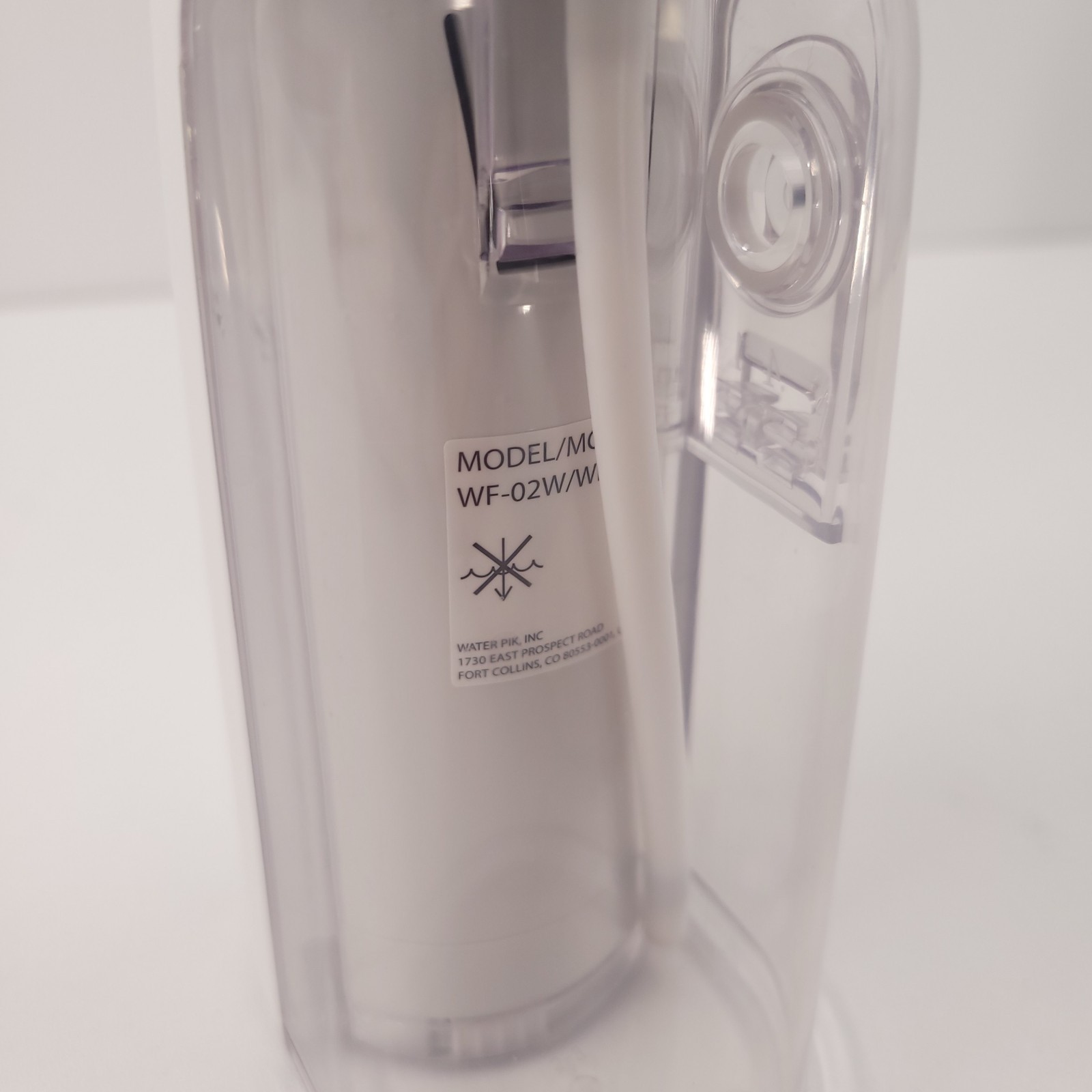 Waterpik Waterflosser Cordless Express White WF-02W011 Healthy Gums Teeth *READ*