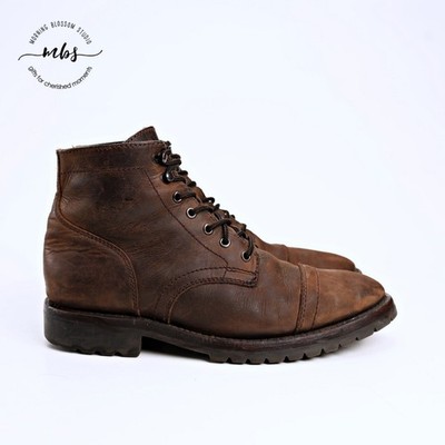 Thursday Boot Company Dark Brown Leather Lace-Up Boots Size 12.5 Men main image 4