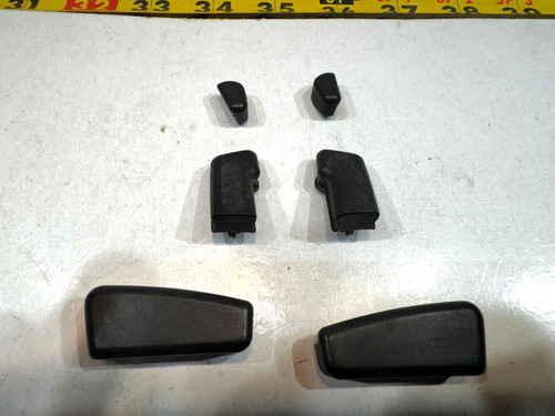 Genuine Mercedes 86-91 W126 560SEL L & R doors seat switch black OEM 6 Knobs