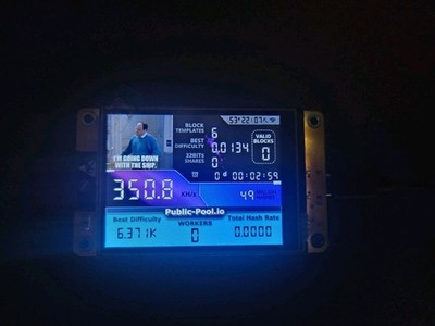 Nerdminer V2-Upgraded  Seinfeld Edition  Bitcoin Solo Nerd Miner + Case
