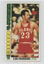 1976-77 Topps Lou Hudson #96 HOF 0xc6