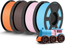 TECBEARS 4KG PLA Classic 3D Printer Filament Rapid 600mm/s 1.75mm decoration Toy