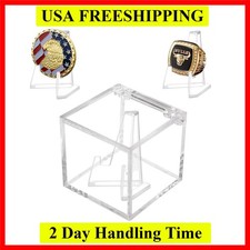 Championship Ring Display Case Clear Acrylic Championship Ring Holder Box A...