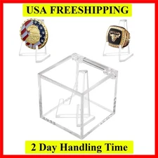 Championship Ring Display Case Clear Acrylic Championship Ring Holder Box A...