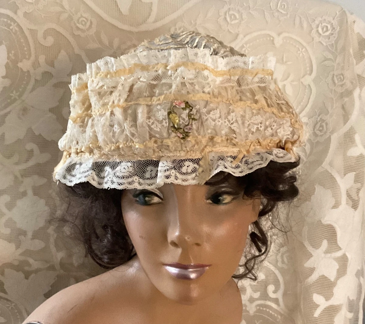 Lace Vintage Hats for Women for sale | eBay