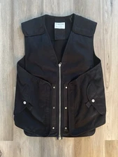 Helmut Lang Black Deconstructed Vest Top Size XL Vintage rick owens