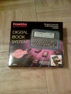 VINTAGE DBS-2 FRANKLIN DIGITAL BOOK SYSTEM 1993 With Physicians Desk Reference