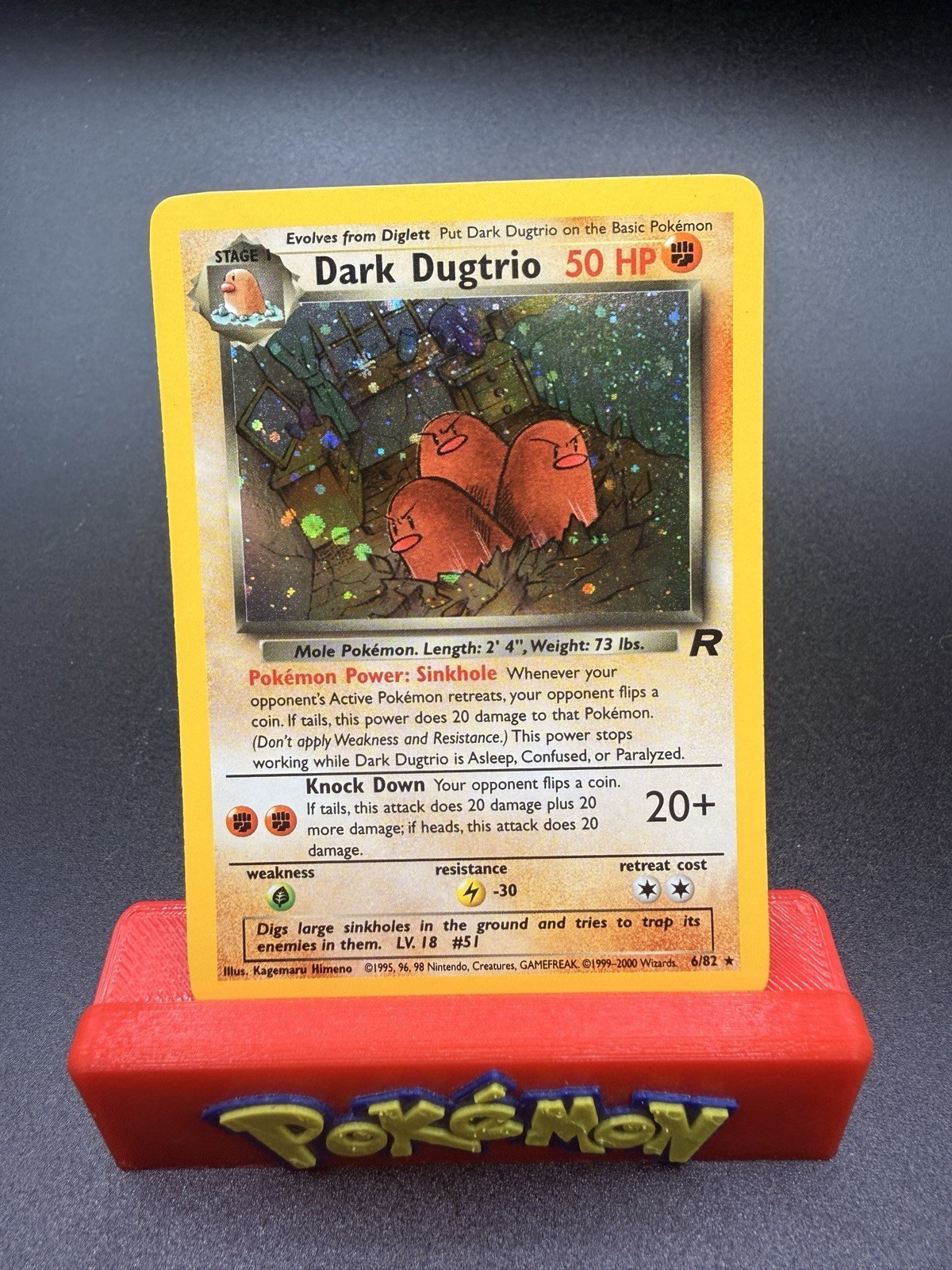 Dark Dugtrio 2000 Team Rocket #06/82 Unlimited Holo Price Guide - Sports Card Investor Dark Dugtrio 2000 Team Rocket #06/82 Unlimited Holo Price Guide - Sports Card Investor