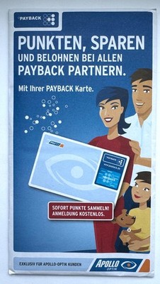 Altes Payback Apollo Optik Starter-Set (Nr. 3)  - ungebraucht