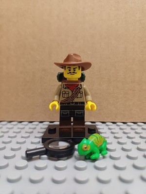 Lego 71025 Serie 19 Jungle Explorer Minifigur col19-7 col348 vollständig