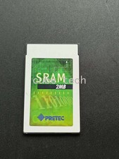 1PC PRETEC PCMCIA SRAM 2MB SRAM Card  no battery 