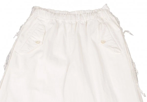 robe de chambre COMME des GARCONS Cotton Herringbone Cut-off Pants Size S-M(K... - Image 2 of 4