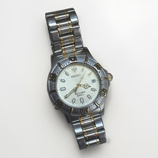 Seiko Scuba Mens 200m Diver Quartz Two-Tone S...