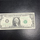 1974 $1 Rare Front To Back Wet Strong Ink Transfer With Strong Transfer — photo 5
