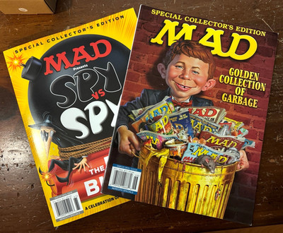 MAD Golden Collection of Garbage Collector Edition + Spy vs Spy Big Blast NEW