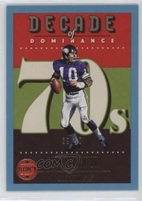 2023 Panini Legacy Decade of Dominance Blue 39/50 Fran Tarkenton #DOD-5 HOF 13hf