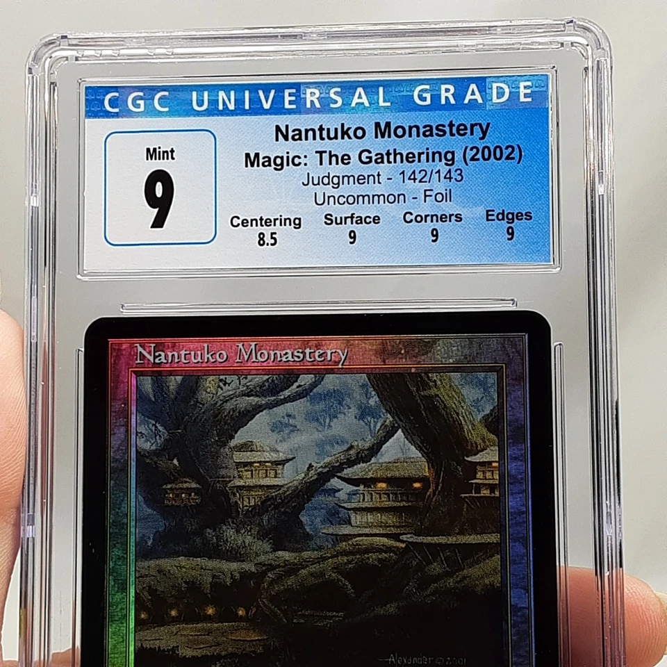 MTG - Judgment - Nantuko Monastery - Foil - Graded - CGC 9 - Image 2 of 4