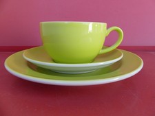 Dibbern Solid Color 1 Kaffeegedeck hellgr&uuml;n (Kaffeetasse Untertasse Teller)