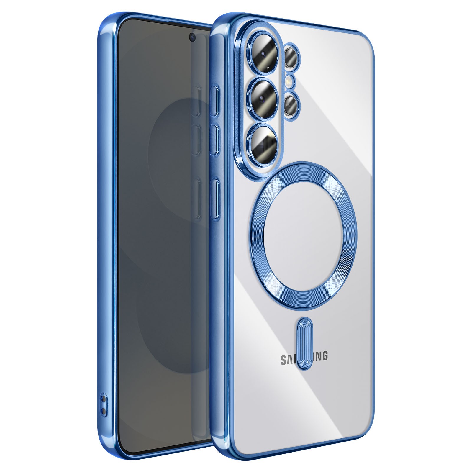 Coque antichoc Galaxy S26 Ultra bleue pour protéger des chutes au quotidien