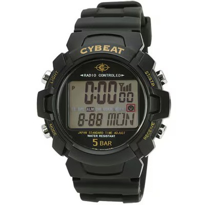J-Axis WRC15-BK Sport Digital Watch Black Used