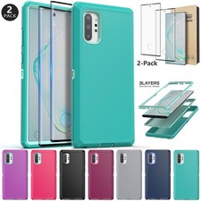 For Samsung Galaxy Note10 / Plus Heavy Duty Rugged Case Cover / Screen Protector