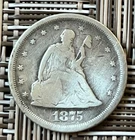 1875-S Liberty Seated twenty cent piece
