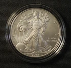 2008 $1 American Silver Eagle 1 oz Brilliant Uncirculated in capsule