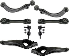 Rear Upper & Lower Control Arms & Links Fits Mazda 3 MazdaSpeed 2007-2013