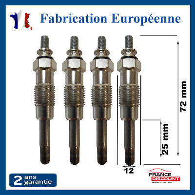 Lot De 4 Bougies Marchal Noyau Cuivre Pour R21, R25, Espace, Fuego - Neuf