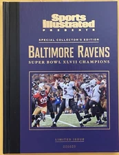 2013 Sports Illustrated Commemorative Book Baltimore Ravens Joe Flacco SB XLVII
