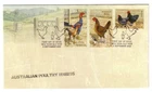 2013 FDC Australian Poultry Breeds. "Poultry" Pict.FDI  "NEW FARM"