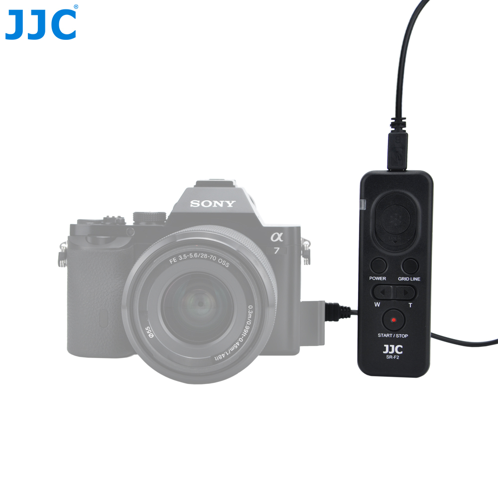 JJC Treppiede Con Telecomando Per Sony FDR AX53 AX43 AX100 AX700 HDR CX440 CX455 CX675 CX900 ZV-1 A7 IV III II A7S A7R A6600 A6500 A6400 A6300 A6100 A6000 RX10 IV, Sostituisce - Foto 6