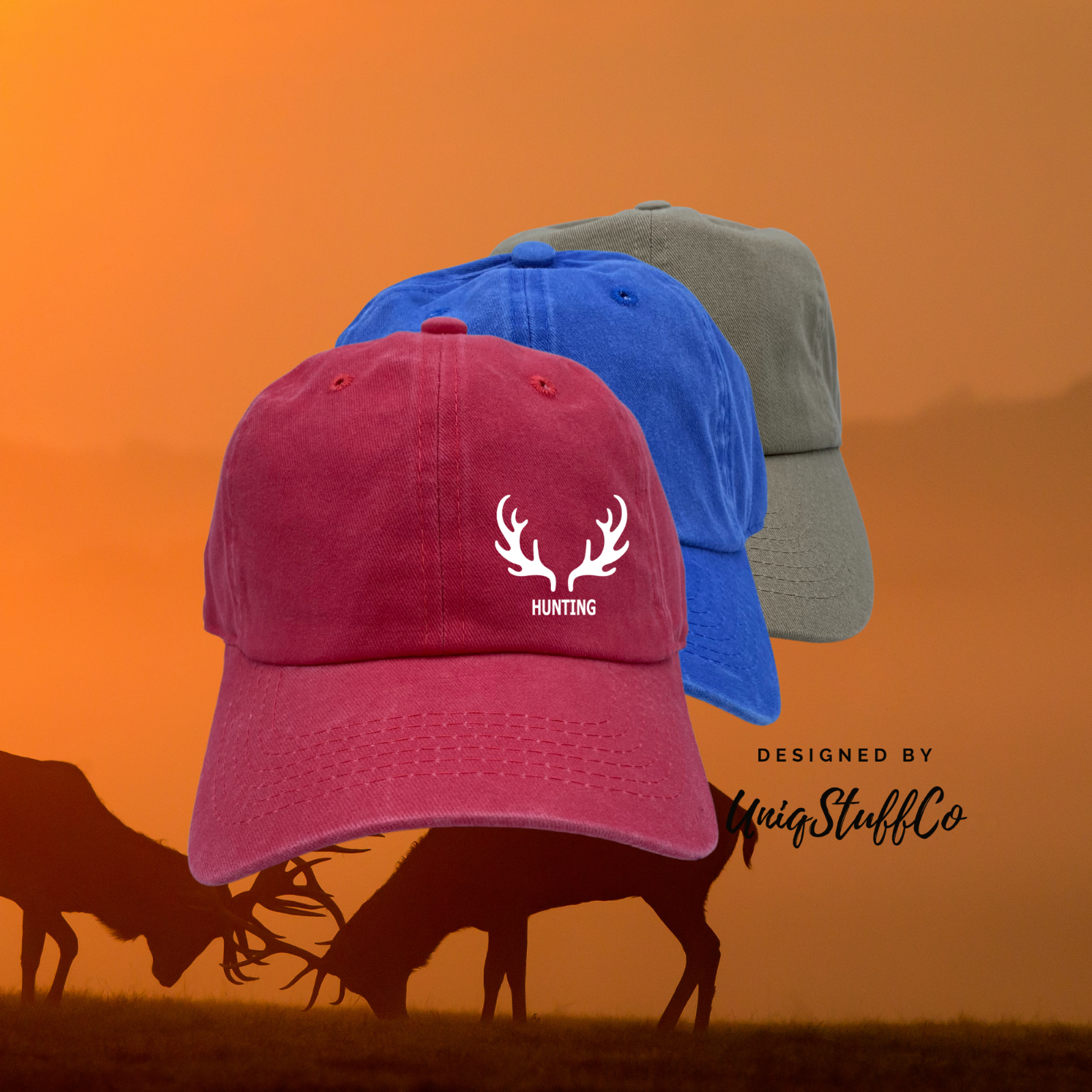 Baseball Cap for Hunting - Hunting Hat - Outdoor Daily Hat Hunting Cap DSN2-image